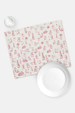 KIT JOGO AMERICANO ESTAMPA PÁSCOA - 2 PEÇAS - loja online