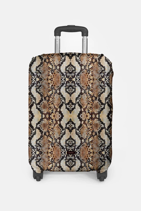 CAPA PARA MALA SEM PERSONALIZAÇÃO ESTAMPA COBRA - comprar online