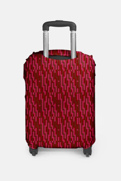 CAPA PARA MALA PERSONALIZADA COM INICIAIS ESTAMPA GRAFIQUE - Signora Estilo e Decor 