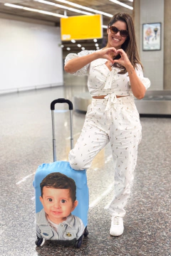 CAPA PARA MALA PERSONALIZADA COM FOTO - Signora | Estilo & Decor