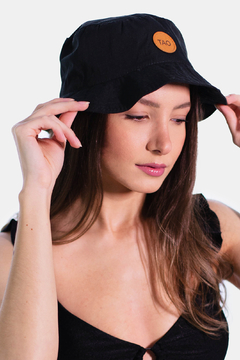 CHAPÉU BUCKET TAMANHO ÚNICO PRETO