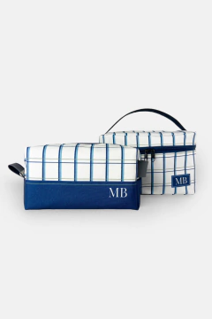 KIT VIAGEM COM 2 PEÇAS PERSONALIZADO FRASQUEIRA E NECESSAIRE - comprar online