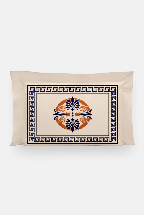 JOGO DE FRONHAS ESTAMPA REALEZA - 2 PEÇAS - comprar online