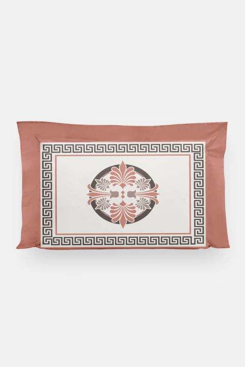 JOGO DE FRONHAS ESTAMPA BOSQUE ROSE - 2 PEÇAS - comprar online