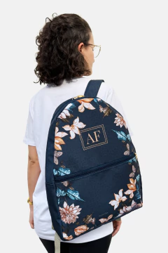 MOCHILA PERSONALIZADA EM TECIDO IMPERMEÁVEL ESTAMPA REQUINTE na internet