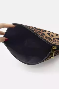 KIT NECESSAIRE GRANDE E CADERNO A5 PERSONALIZADOS ESTAMPA ONÇA PINTADA - loja online
