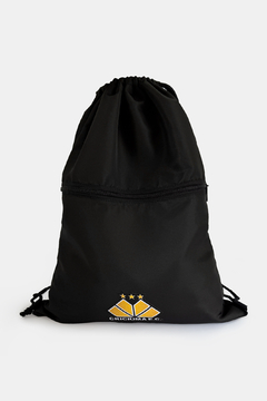 SACOCHILA PRETA COM BOLSO OFICIAL CRICIÚMA ESPORTE CLUBE - comprar online