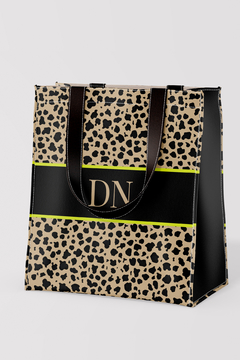 BOLSA FIRENZE PERSONALIZADA ESTAMPA ONÇA NEON - comprar online