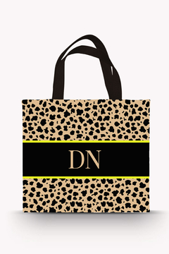 BOLSA FIRENZE PERSONALIZADA ESTAMPA ONÇA NEON - Signora | Estilo & Decor