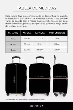 Imagem do CAPA PARA MALA PROTETORA PERSONALIZADA ESTAMPA GRAFIQUE