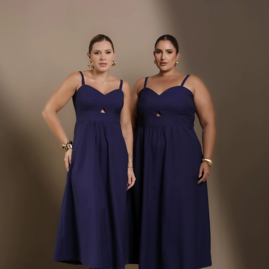 VESTIDO MIDI OUTONO