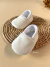 Sapatinho com Pelinho Alpargata OffWhite para Bebê – Super Quentinho Inverno | 100% Tecido | BABYMONÍ - comprar online