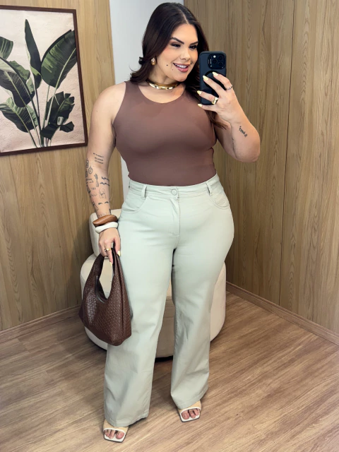 Calça Wid Leg Jeans - comprar online