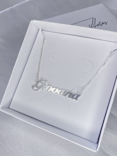Colar nome - Personalizado - Jhenifer Pratas