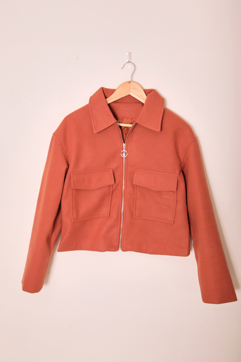 Jaqueta bolsos Frontais