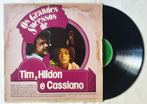 LP TIM MAIA, HYLDON E CASSIANO – Os Grandes Sucessos De Tim, Hildon E Cassiano