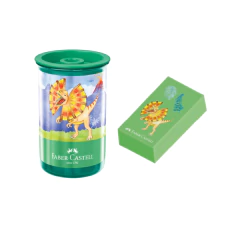 Apontador e/ou Borracha Unicórnio Dinossauro Faber-Castell - Infantil Volta as aulas - comprar online