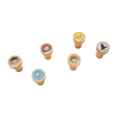 Carimbo Autotintado Decorado Harry Potter Kit com 6 carimbos - LEO&LEO - loja online