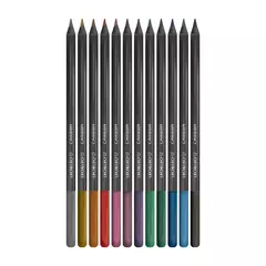Lápis De Cor Carbon 12 Cores Metálicas - comprar online
