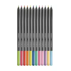 Lápis De Cor Carbon 12 Cores Neon + Pastel - comprar online