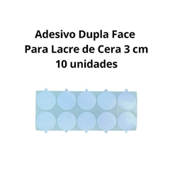 Adesivo dupla face 3cm, 10 Unidades