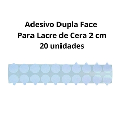 Adesivo dupla face 2cm, 20 Unidades