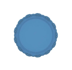 Tapete de silicone Azul