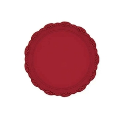Tapete de silicone Vermelho