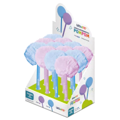 Caneta Pompom Tinta Roxa ou Azul 1 mm - 1 UNIDADE - estilo Anos 2000 LeoeLeo na internet