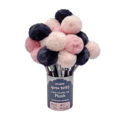 Lápis Preto HB com Pompom Bruna Tavares 1 Unidade Leonora