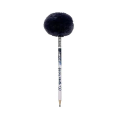 Lápis Preto HB com Pompom Bruna Tavares 1 Unidade Leonora