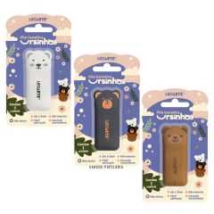 Corretivo em Fita Ursinhos MINI Fita Corretiva LeoArte - 5m x 5mm - comprar online