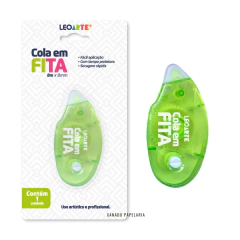 Cola Em Fita 8m X 8mm - Leoarte 1 Unidade - Xanadu Papelaria