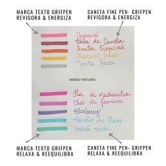 Marca texto Grifpen e/ou Caneta Fine Pen Faber Castell com Cheirinho NOVA COLEÇÃO - comprar online