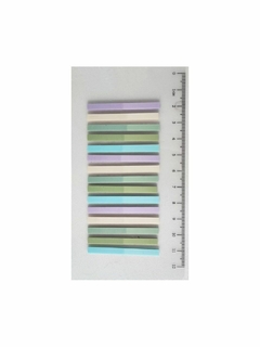 Flag Tons Frios Pastéis Finos (300 Folhas)