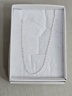 Cadena Caracol (plata laminada)
