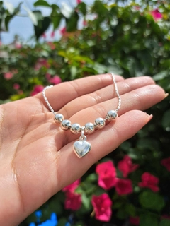 Pulsera Corazón inflado