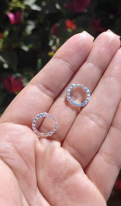 Argollas con varios cubic - comprar online