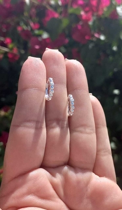 Argollas con varios cubic