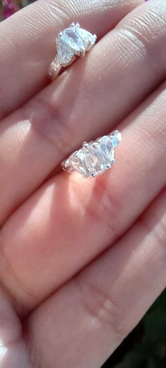 Argollas Tiara Cubic
