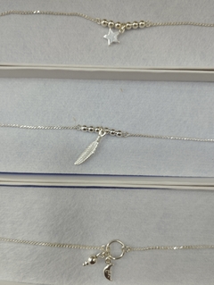 Pulseras de plata