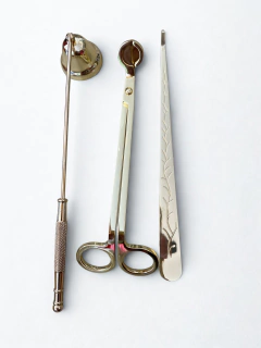 Kit Acessórios para Vela - Dourado - comprar online