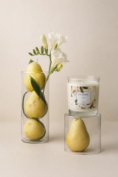 Vela Aromática Aquarela Frésia