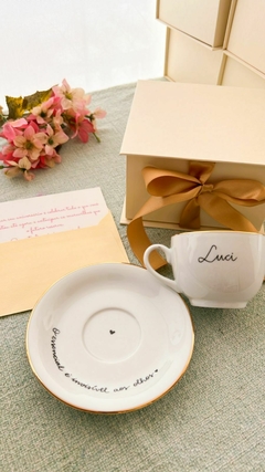 Kit Eternize - Chá - Inspire Gravações | Porcelana personalizada 