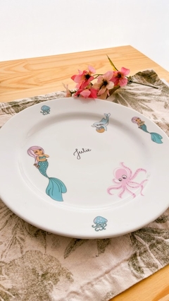 Prato raso infantil 26cm