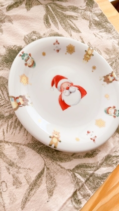 Prato de sobremesa 19cm- Natal - comprar online