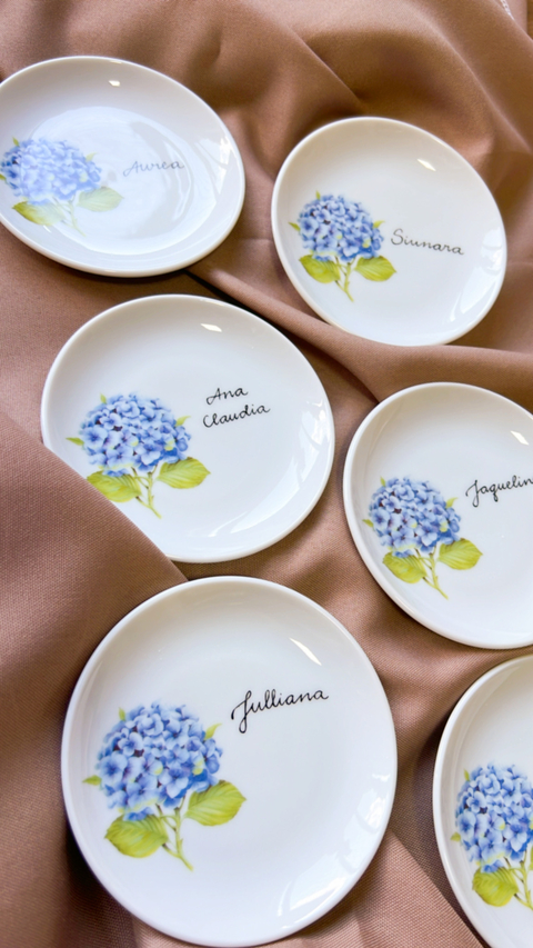 Joia do dia Hortensia azul