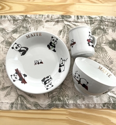Conjunto Infantil Panda na internet