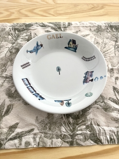 Prato fundo Infantil temático