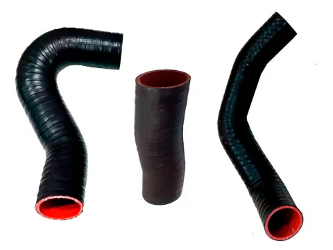 Kit Mangueira Do Intercooler L200 2.5 Hpe Sport Silicone Top